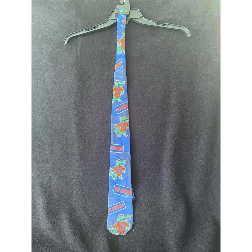 Florida Gators Novelty Tie with Alligator and Logo Design University Of Florida